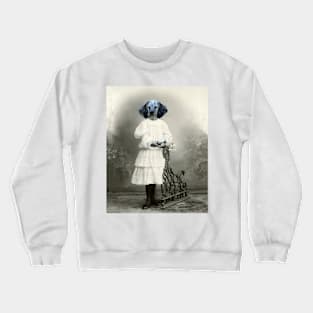 Sepia Copy of English Setter Girl Crewneck Sweatshirt